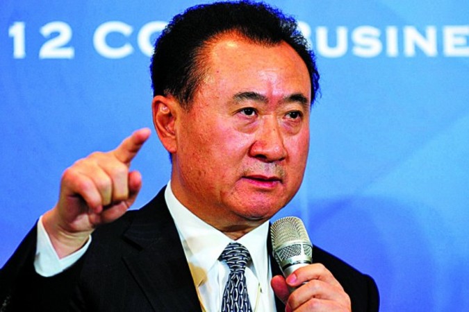 中国国内で15~20のテーマパークを運営する不動産大手万達集団の王健林会長は「上海ディズニーランドは、今後20年間は赤字が続くだろう」と発言した (Getty Images)