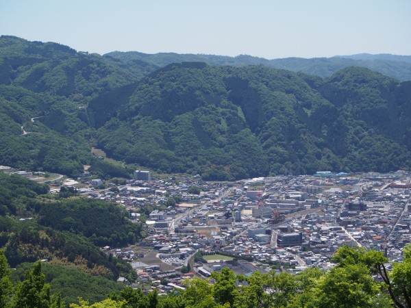 城からの景色