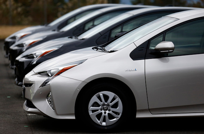 最も安全性に優れた車種であることを示す「トップセーフティピック+(TSP+)」に選ばれたのは38種類の車種が選ばれ、日本車が全体の6割を占めた(Tomohiro Ohsumi/Getty Images)