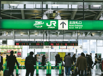 JR大崎駅北改札口、参考写真、本文と関連は無し(ジュン)