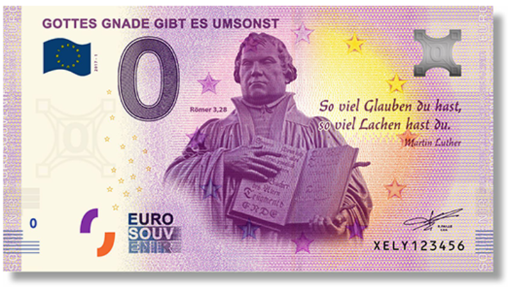 ニセ札じゃないよ 0ユーロ紙幣を中央銀行が発行