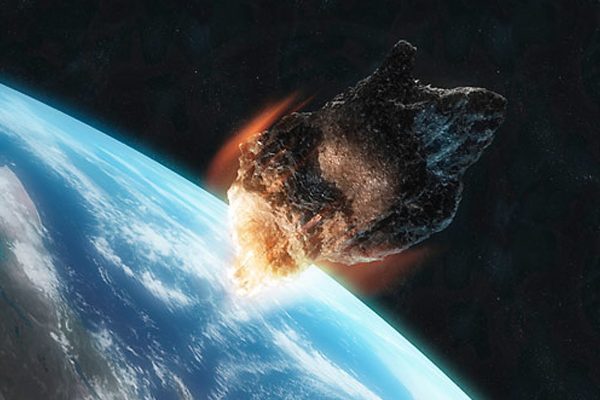 小惑星の衝突により、ほとんどの生物が死滅したと推定される（Getty Images）