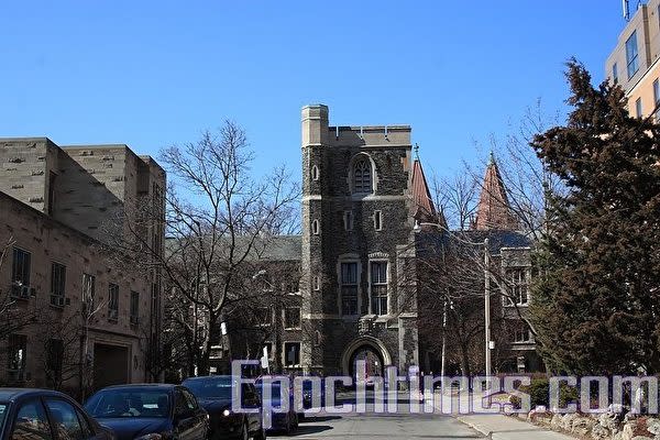 カナダのトロント大学キャンパス内の様子(穆楓/大紀元)