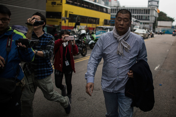 蘋果日報の創業者、黎智英氏（ Lam Yik Fei/Getty Images