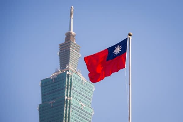 台湾台北市にある超高層ビル「台北101」（陳柏州/大紀元）