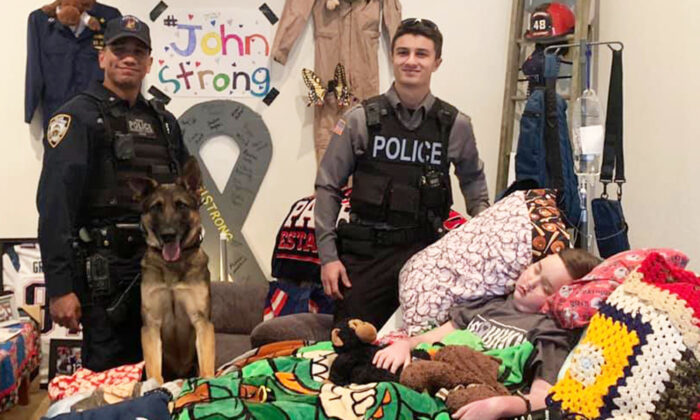 脳腫瘍に侵された11歳の少年 最後の願いを叶えてくれたのは 大紀元 エポックタイムズ