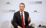2月15日、フェイスブックのCEOマーク・ザッカーバーグ氏は、ミュンヘン安全保障会議に出席した（GettyImages）