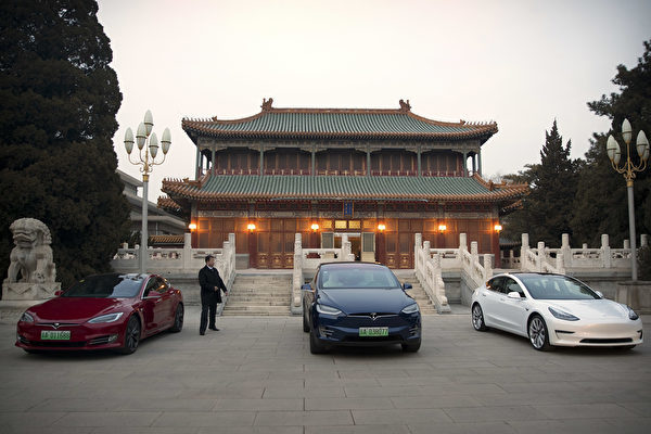 中国北京市にある中南海の一角（Mark Schiefelbein-Pool/Getty Images）