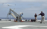 米ボーイング社の子会社Insituが製造した無人偵察機スキャンイーグル（US Navy Photo）