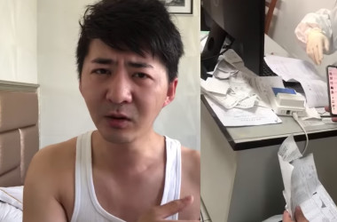 武漢の伝染病の現状を外部に伝えたとして当局に拘束された陳秋実さん(陳さんの公開した動画からスクリーンショット)