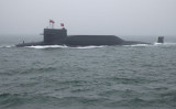 中国海軍の094型原子力潜水艦。イメージ写真（MARK SCHIEFELBEIN/AFP via Getty Images）