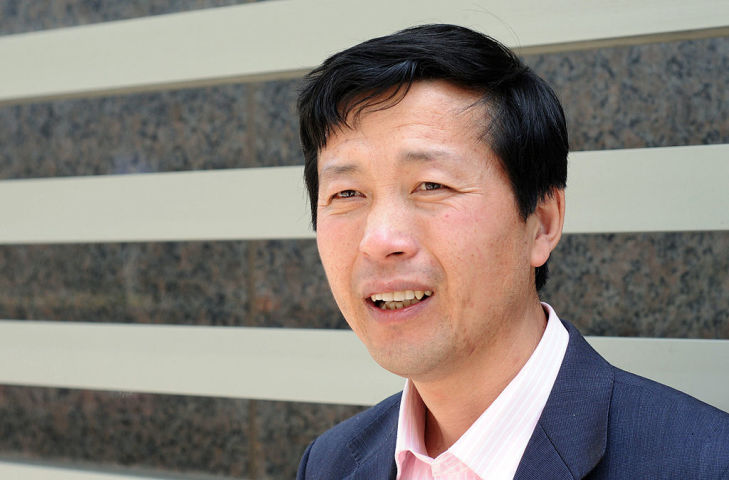 唐吉田弁護士 （Photo credit should read OLLI GEIBEL/AFP via Getty Images）