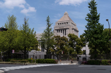 改正少年法では、厳罰化の傾向が見られた。写真は国会議事堂(Photo by Tomohiro Ohsumi/Getty Images)