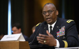 ロイド・オースティン米国防長官。資料写真（Photo by Chip Somodevilla/Getty Images）