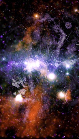 銀河系の中心はどうなっている Nasaが最新画像を公開