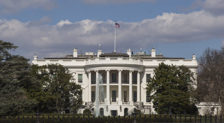 米首都ワシントンDCにあるホワイトハウス＝2018年3月8日　イメージ写真（Samira Bouaou/The Epoch Times）