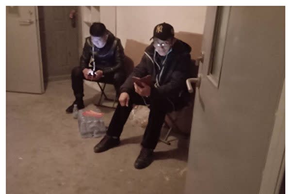 共産党の重要会議「五中全会」期間中に「居住監視」された北京の陳情者（受訪者による提供）