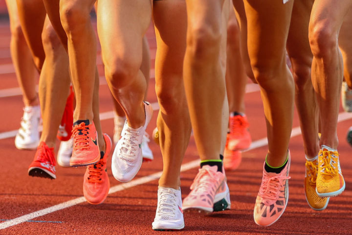 2020年東京五輪代表の陸上競技選手の選考会が6月21日、米オレゴン州で開催された。4日目、女子1500メートル決勝の模様。参考写真(Patrick Smith/Getty Images)