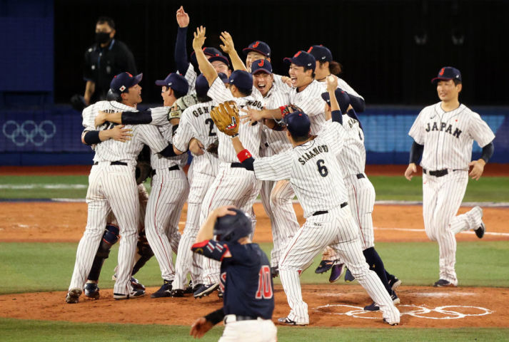 侍ジャパンは悲願の五輪金メダルを獲得した（Photo by Yuichi Masuda/Getty Images）