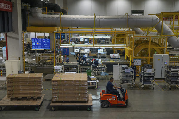 中国浙江省のある工場（Andrea Verdelli/Getty Images）