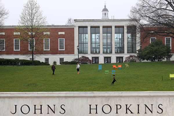 米ジョンズ・ホプキンズ大学は8月19日、中国製ワクチンなどを認めないとの声明を発表した（Rob Carr/Getty Images）