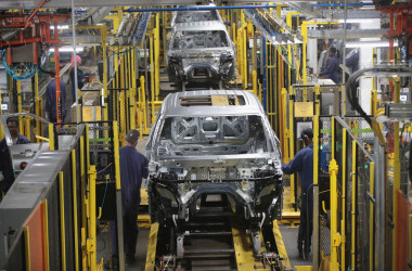 日本の自動車メーカーであるホンダ、日産自動車、トヨタ自動車は9月、中国大陸での自動車販売台数が減少した。(Photo by Scott Olson/Getty Images)