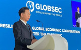 シンクタンク・GLOBSECの会議に出席した台湾の呉ショウ燮外相（@MOFA_Taiwan）