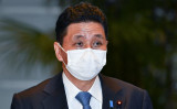 岸信夫防衛大臣（Photo by KIYOSHI OTA/POOL/AFP via Getty Images）
