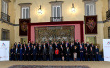 11月25日から26日にかけてアジア欧州会議（ASEM）第13回首脳会議がオンライン形式で開かれた。写真は2019年の会議の様子 （Photo by OSCAR DEL POZO/AFP via Getty Images）