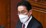 国会で演説する岸田文雄総理大臣 （Photo by KAZUHIRO NOGI/AFP via Getty Images）