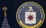 米中央情報局（CIA）のロゴマーク。 （Saul Loeb/AFP/Getty Images）