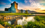 夫に離婚されると思ったイギリス人女性が、お城をもらいました。 以上は城のイラストで、本記事とは関係ありません（Shutterstock）