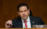 マルコ・ルビオ上院議員（フロリダ州選出）＝2021年2月23日、ワシントンのキャピトル・ヒルにて（Drew Anger/Pool/AFP via Getty Images）