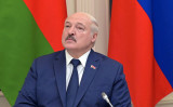 ベラルーシのルカシェンコ大統領（Photo by ALEXEY NIKOLSKY/Sputnik/AFP via Getty Images）