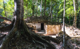 写真は、古代マヤ文明の家の遺跡です。（Shutterstock）